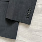 Issey Miyake 1990s Gabardine Textured Pleated Suit - Size M Jacket / 30" Waist