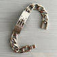 Jean Paul Gaultier 00s Stainless Steel Cross Watch Bracelet