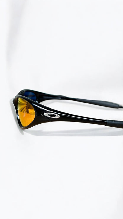 Oakley 1999 Minute Gen 2 Sunglasses in Black/Fire Iridium