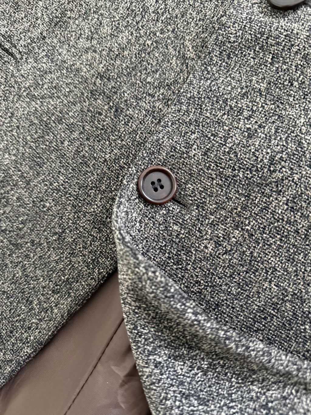Hugo Boss 1980s 3B Torrelo Vierra Melagne Fabric Sports Jacket Blazer - Size XL
