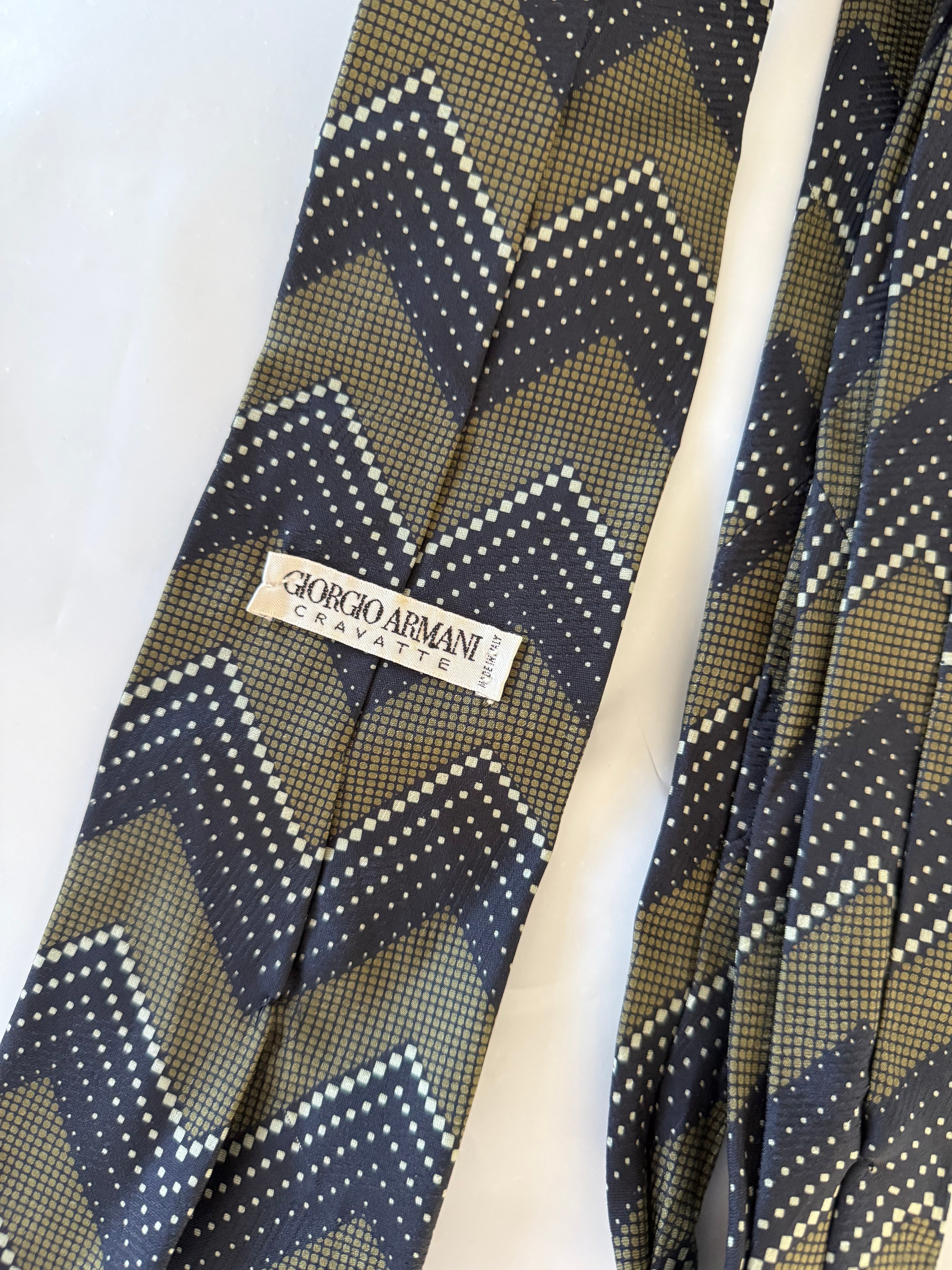 Giorgio Armani 1990s Silk Tie