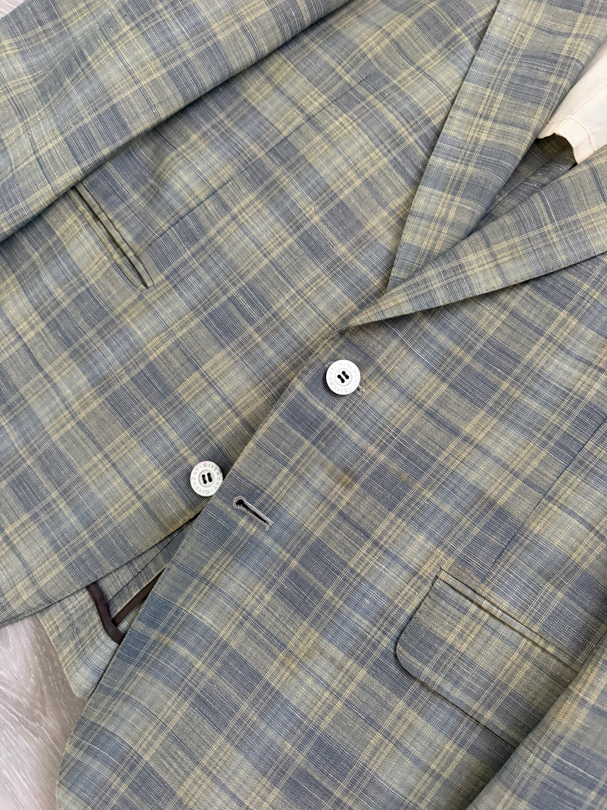 Givenchy 1990s 2B Linen Cotton Sport Jacket Blazer - Size XS