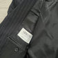 Armani 1990s Striped Pleated Relaxed Suit - Size S Jacket / 30" Waist