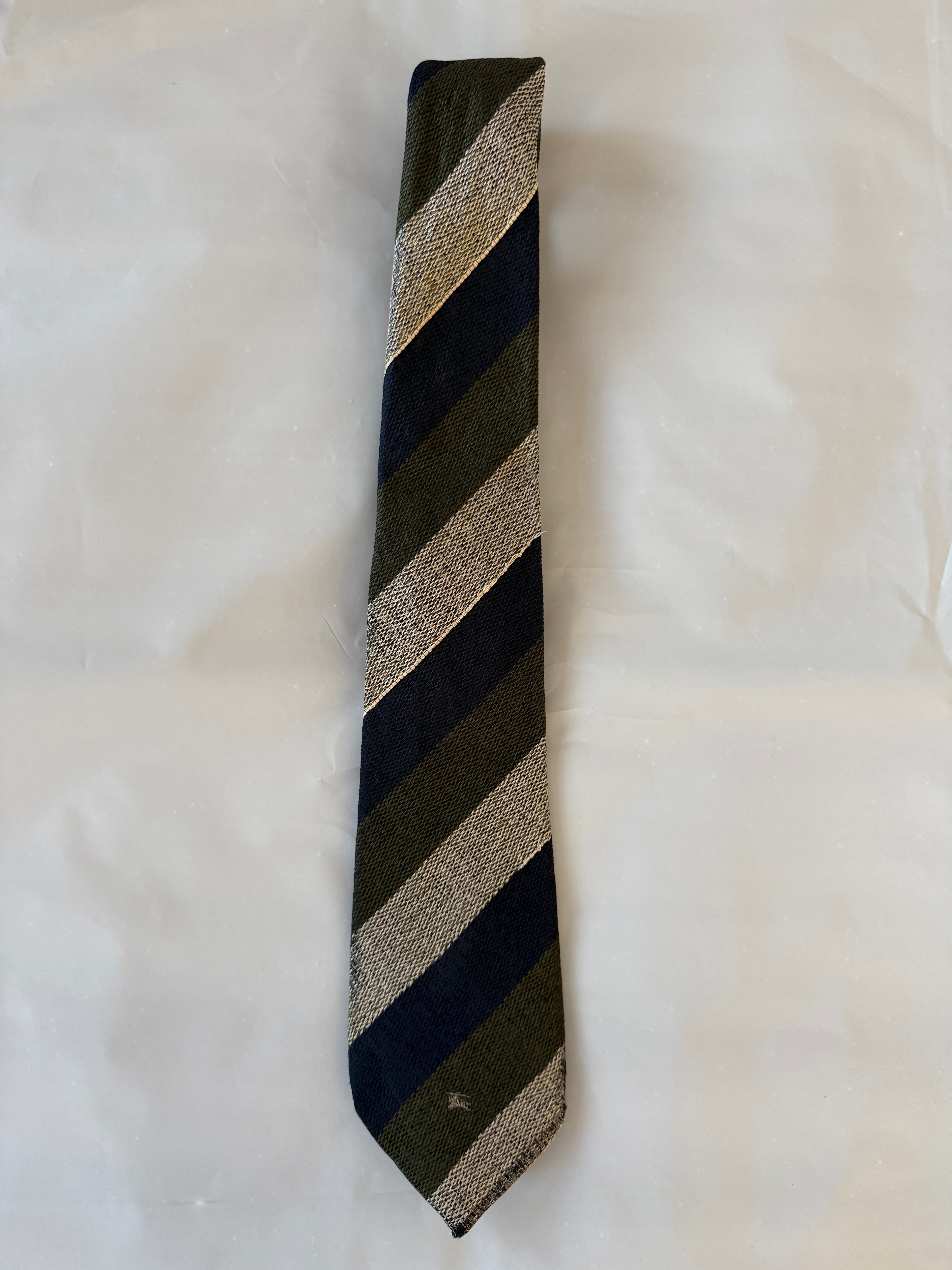 Burberry 1990s Silk Tie