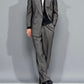 Yves Saint Laurent 1990s Double-Breasted Pleated Wool Suit - Size S Jacket / 30" Waist