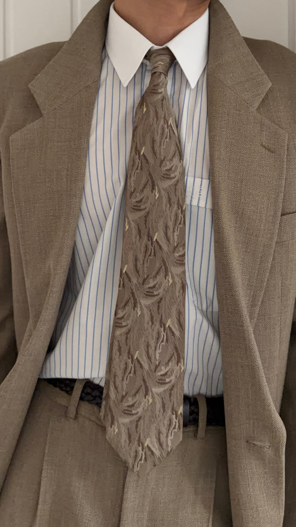 K.T. Pour Homme 1990s Silk Tie