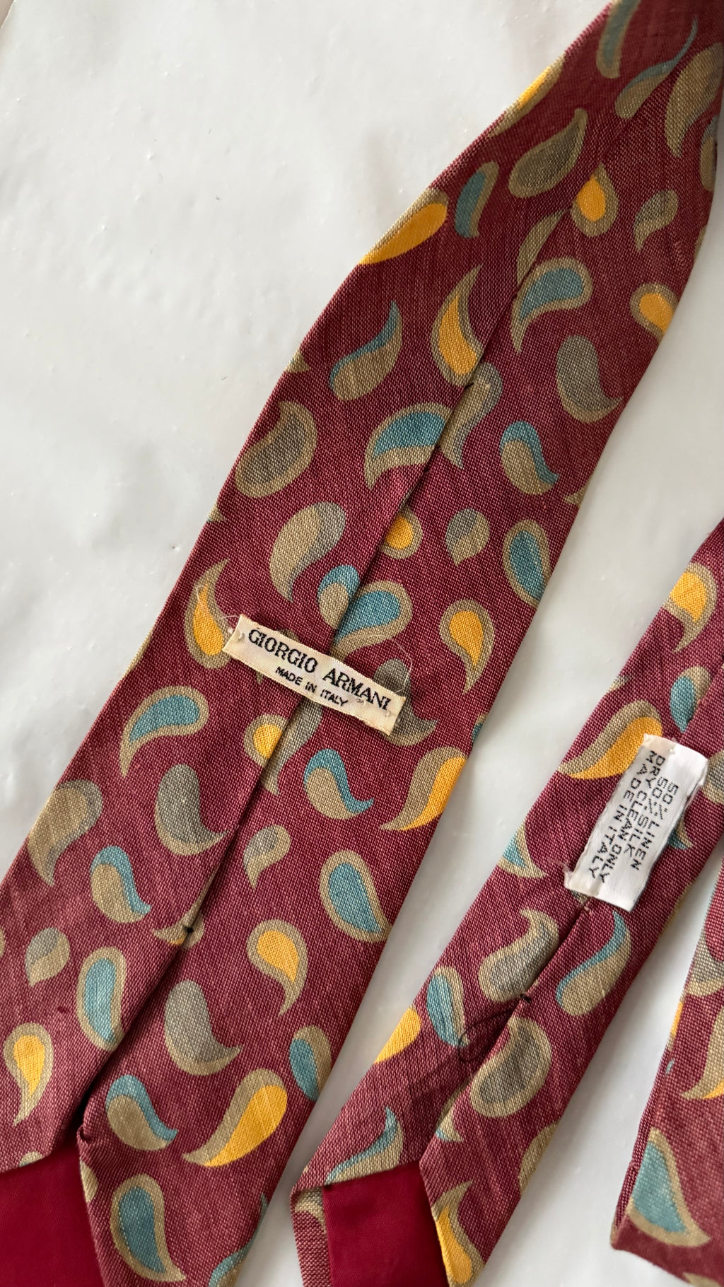 Giorgio Armani 1990s Silk Tie
