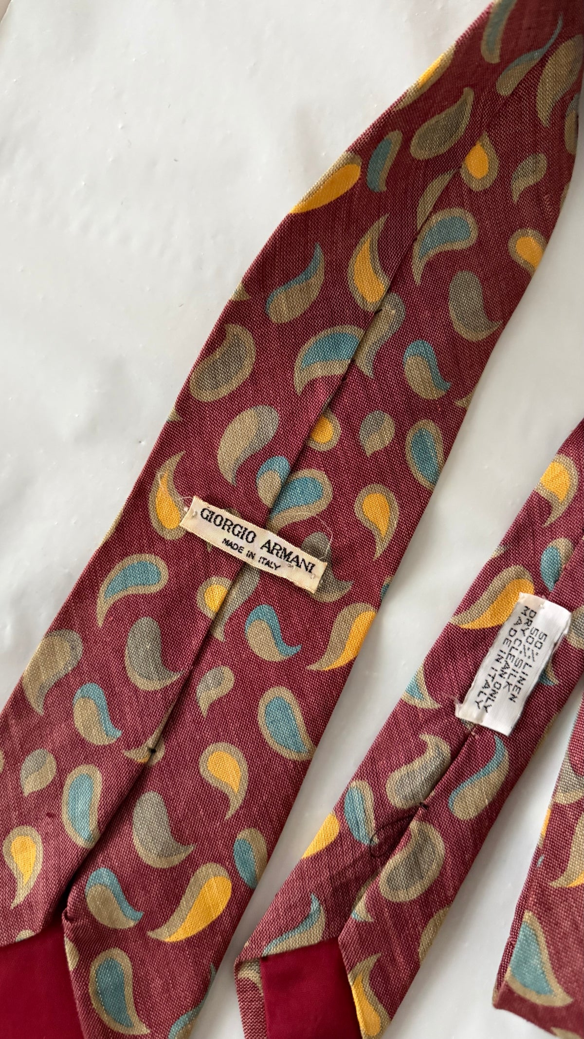 Giorgio Armani 1990s Silk Tie