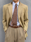Valentino 1980s 3B Textured Wool Sports Jacket Blazer  - Size M