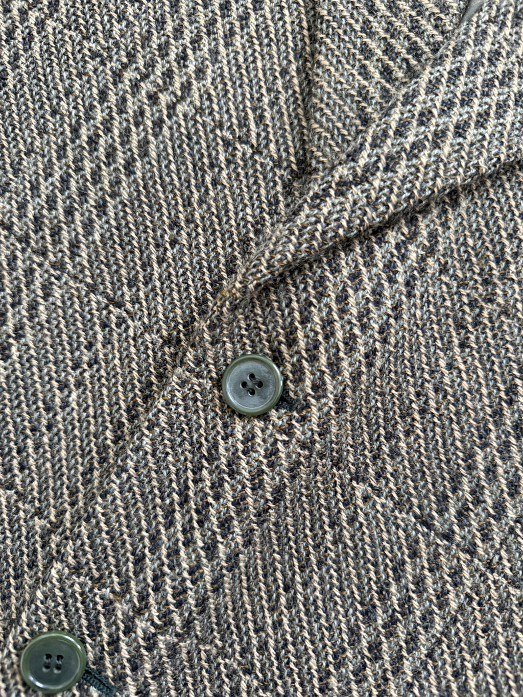 Giorgio Armani 1980s 2B Textured Wool Sports Jacket Blazer - Size S