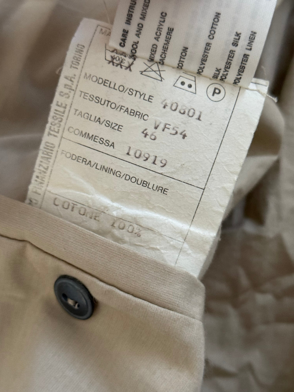Valentino 1980s Zip Front Harrington Bomber Jacket - Size S