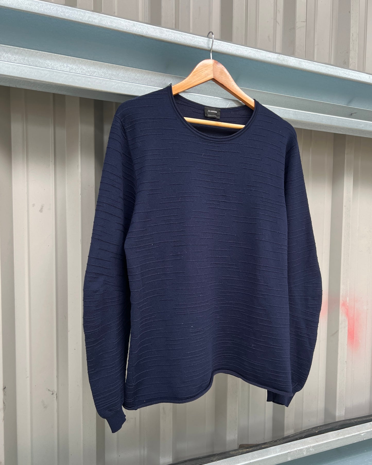 Jil Sander SS2014 Textured Knit Sweater - Size M