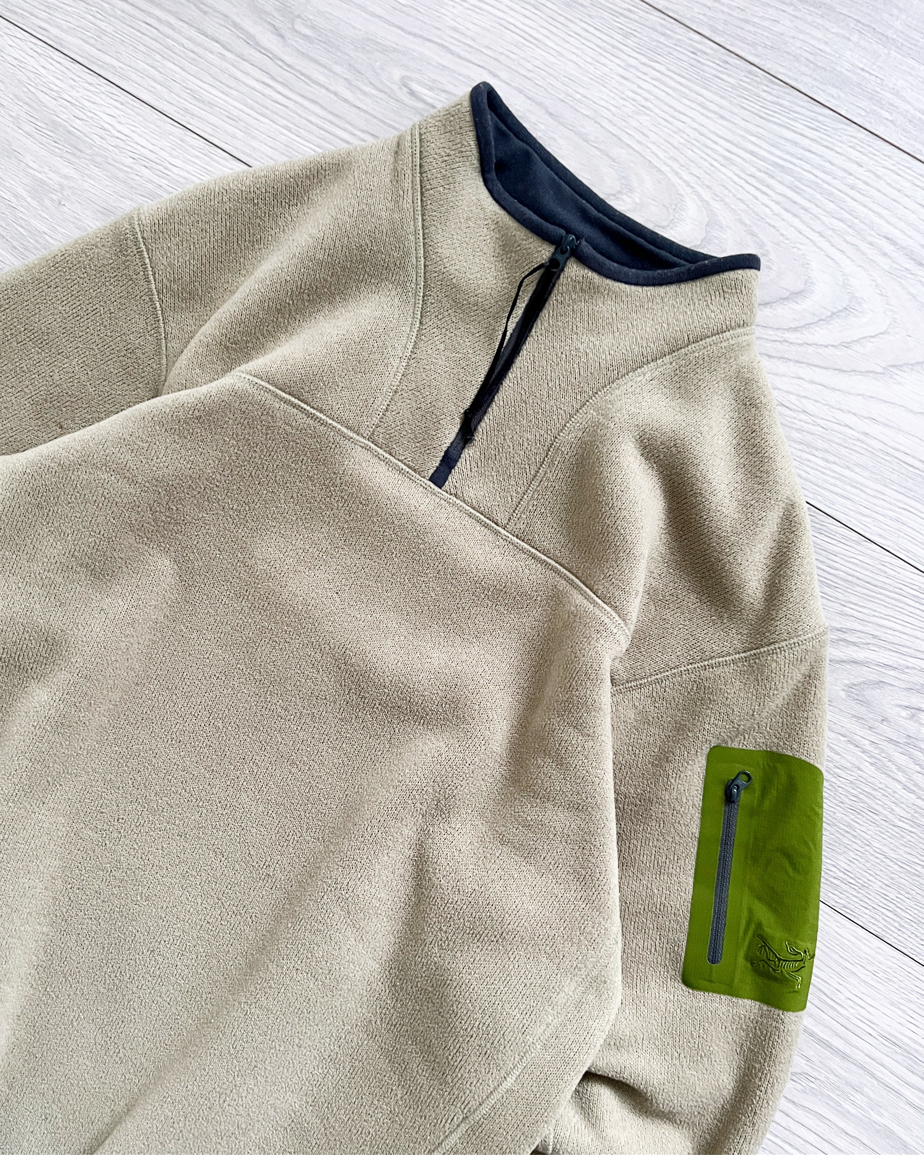 Arcteryx AW05 Covert Polartec Fleece 1/4 Zip, Made in Canada 