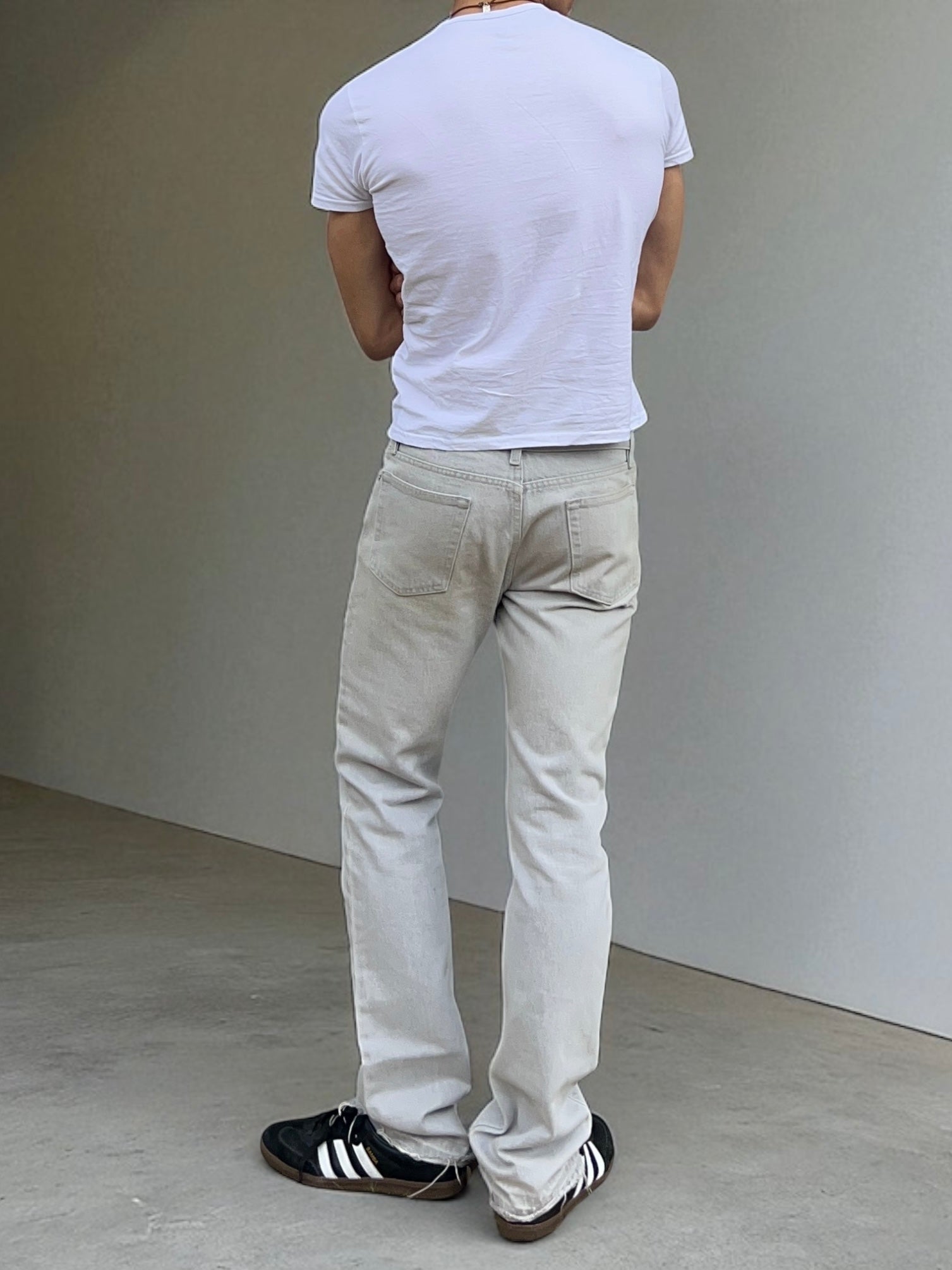 Helmut Lang 2003 Low Waist Bootcut 'Classic Coloured Denim' Jeans - Size 30