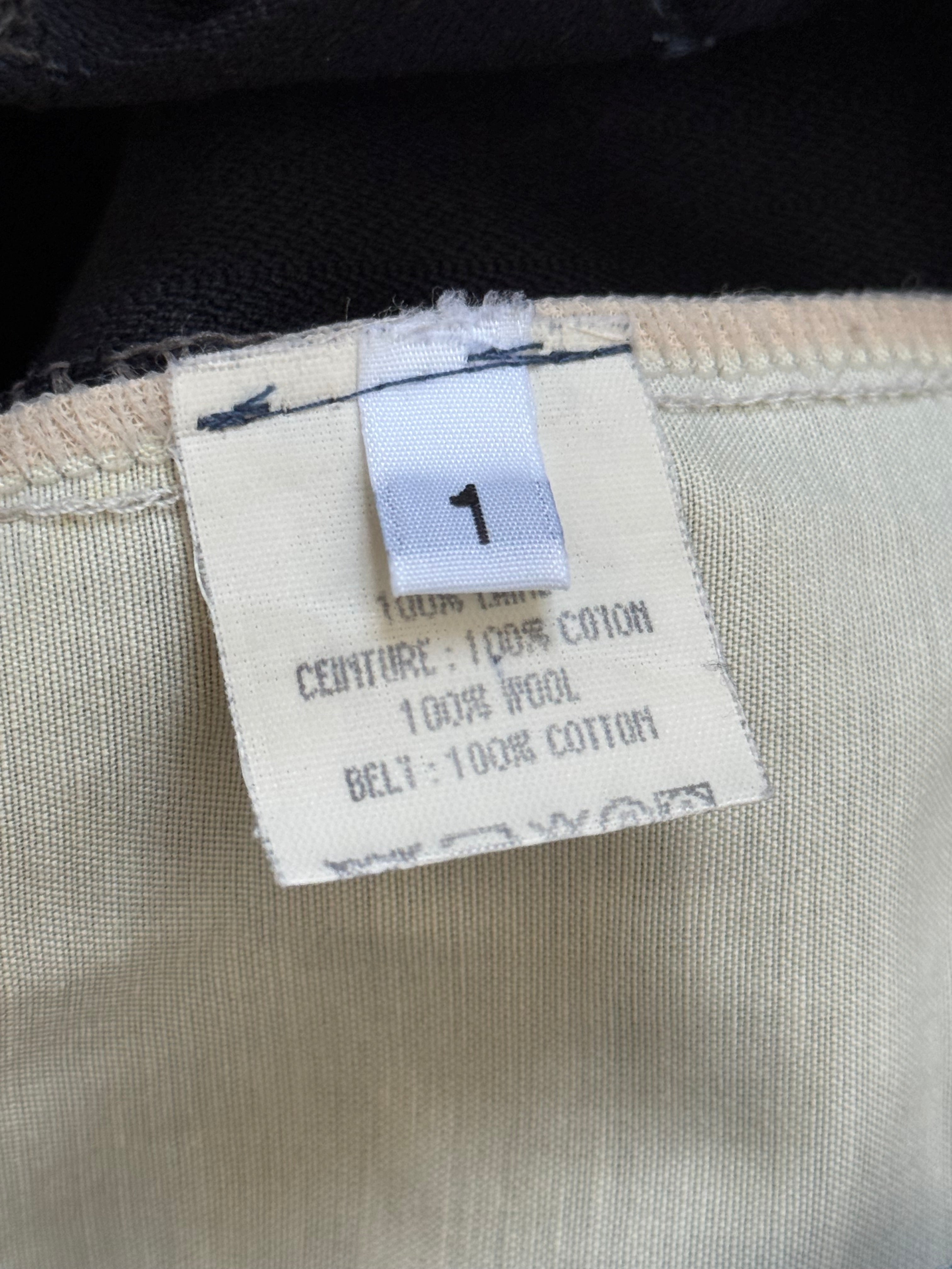 Maison Martin Margiela Artisanal Line (0)(10) SS2004 Re-Worked Denim Waistband Pants - Size 32" Waist