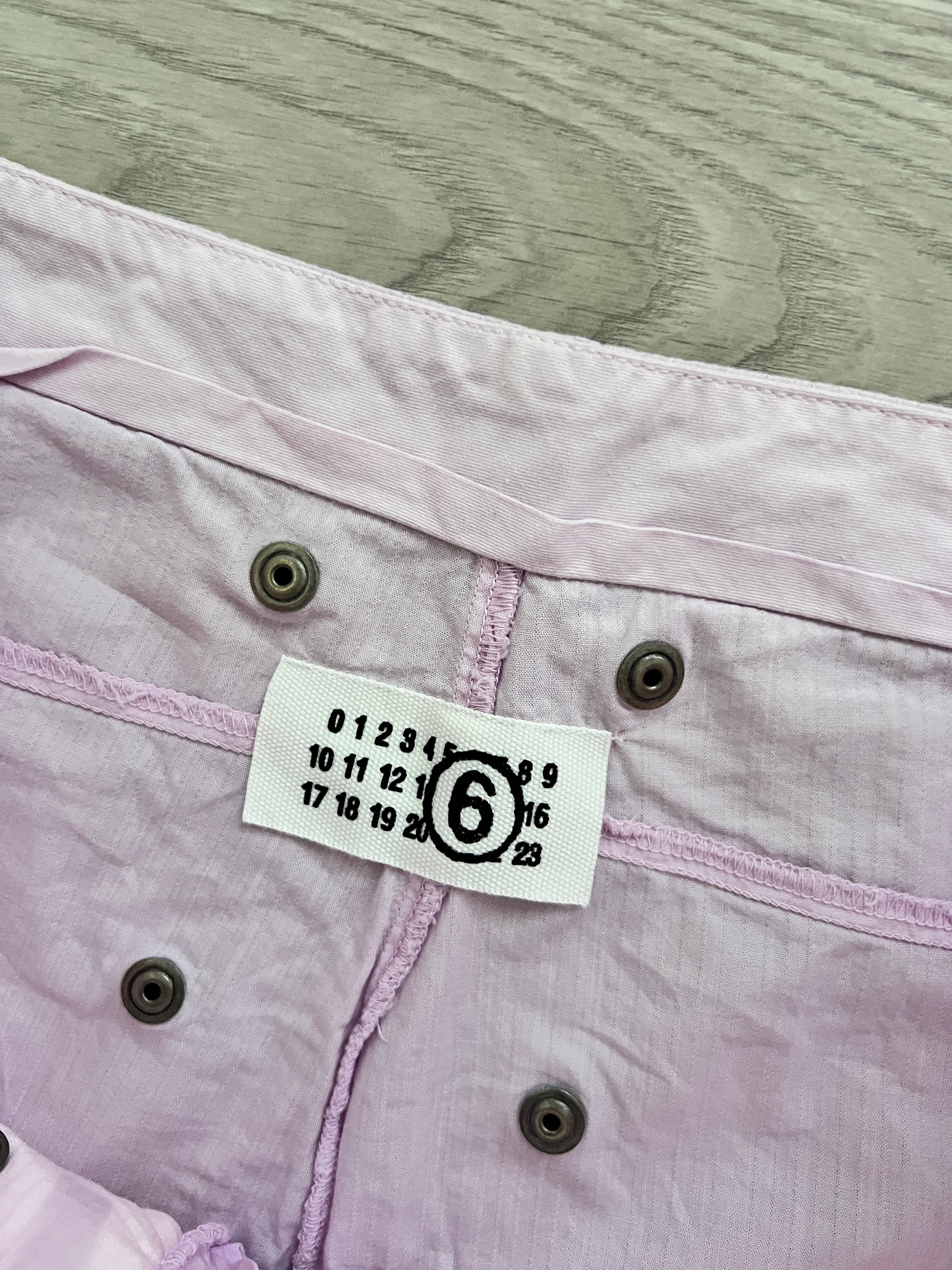 Maison Martin Margiela SS2006 Adjustable Snap Cargo Pocket Pants - Size 32