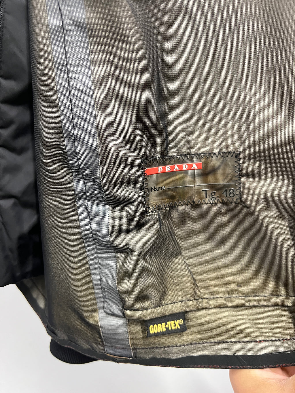 Prada Sport 2in1 Gore-Tex Jacket & Removable Padded Lining Jacket - Size M