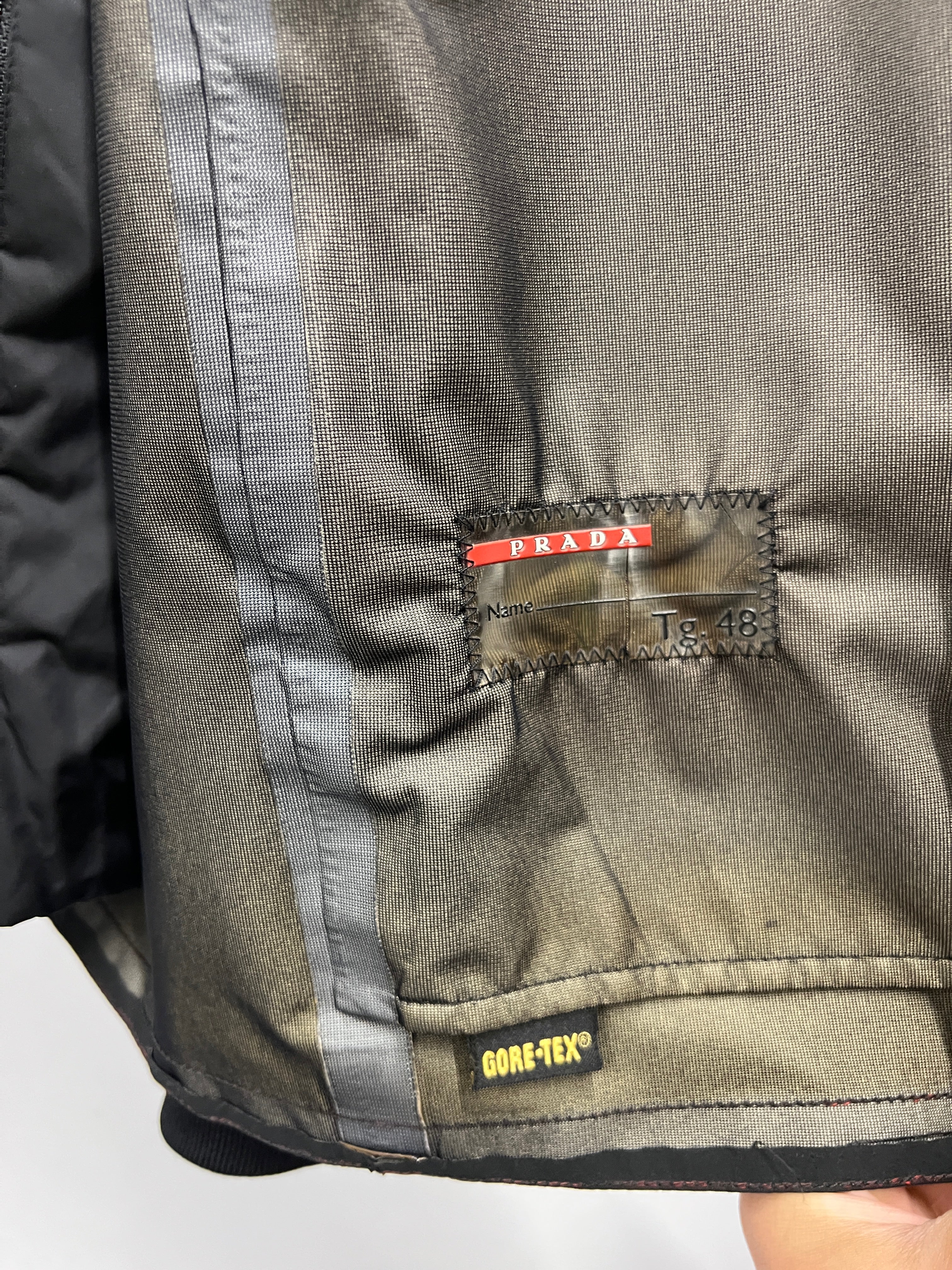 Prada Sport 2in1 Gore-Tex Jacket & Removable Padded Lining Jacket - Size M