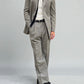 Giorgio Armani 1990s 3B Herringbone Weave Pleated Wool Suit - Size M Jacket / 32" Waist