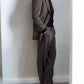Giorgio Armani 1990s Pleated Wool Suit - Size M Jacket / 30" Waist