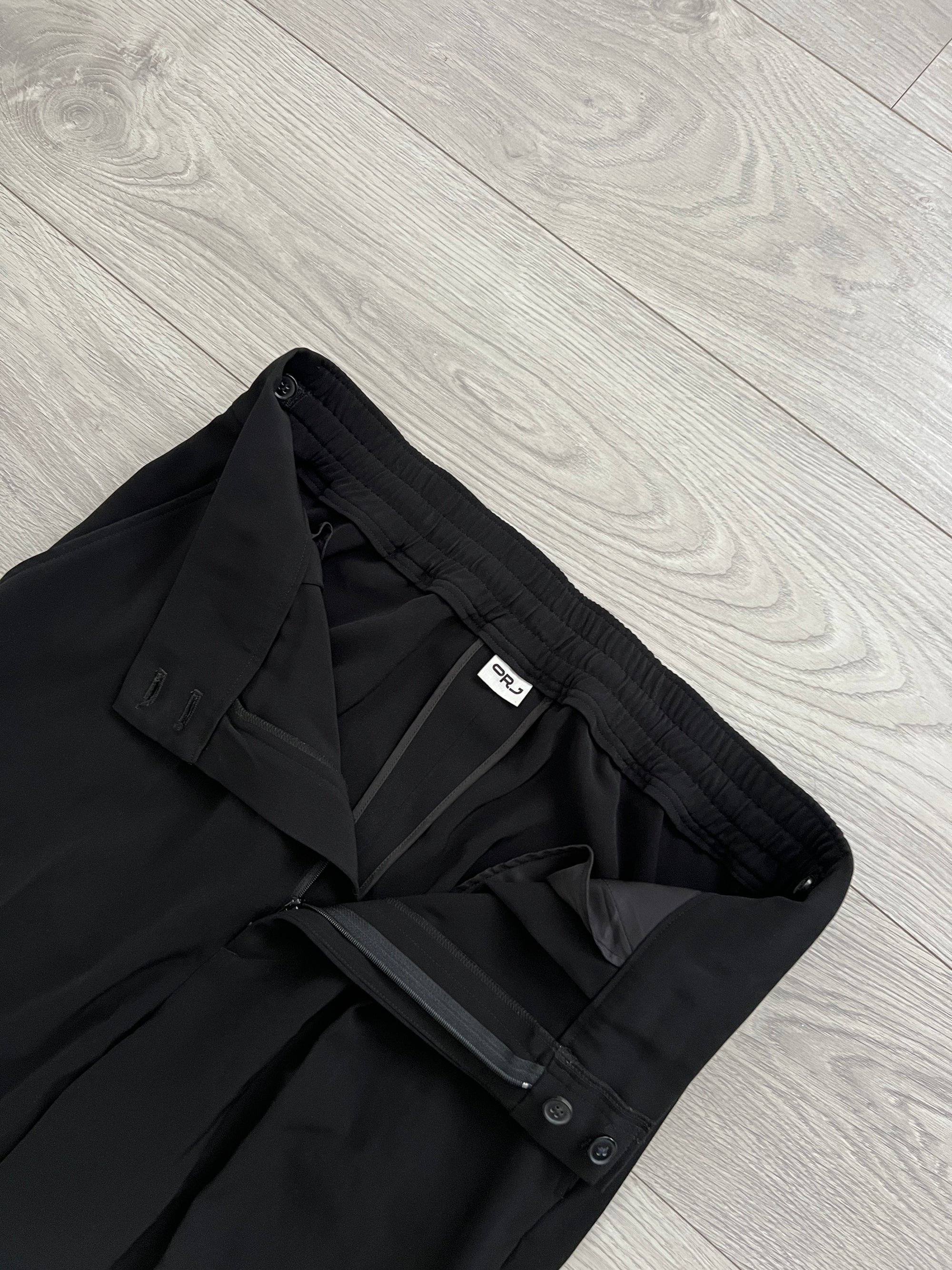 Issey Miyake OJR Tag 1990s Technical Pleated Suit - Size L Jacket / 32" Waist