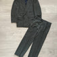 Yves Saint Laurent 1990s Double-Breasted Pleated Wool Suit - Size S Jacket / 30"Waist