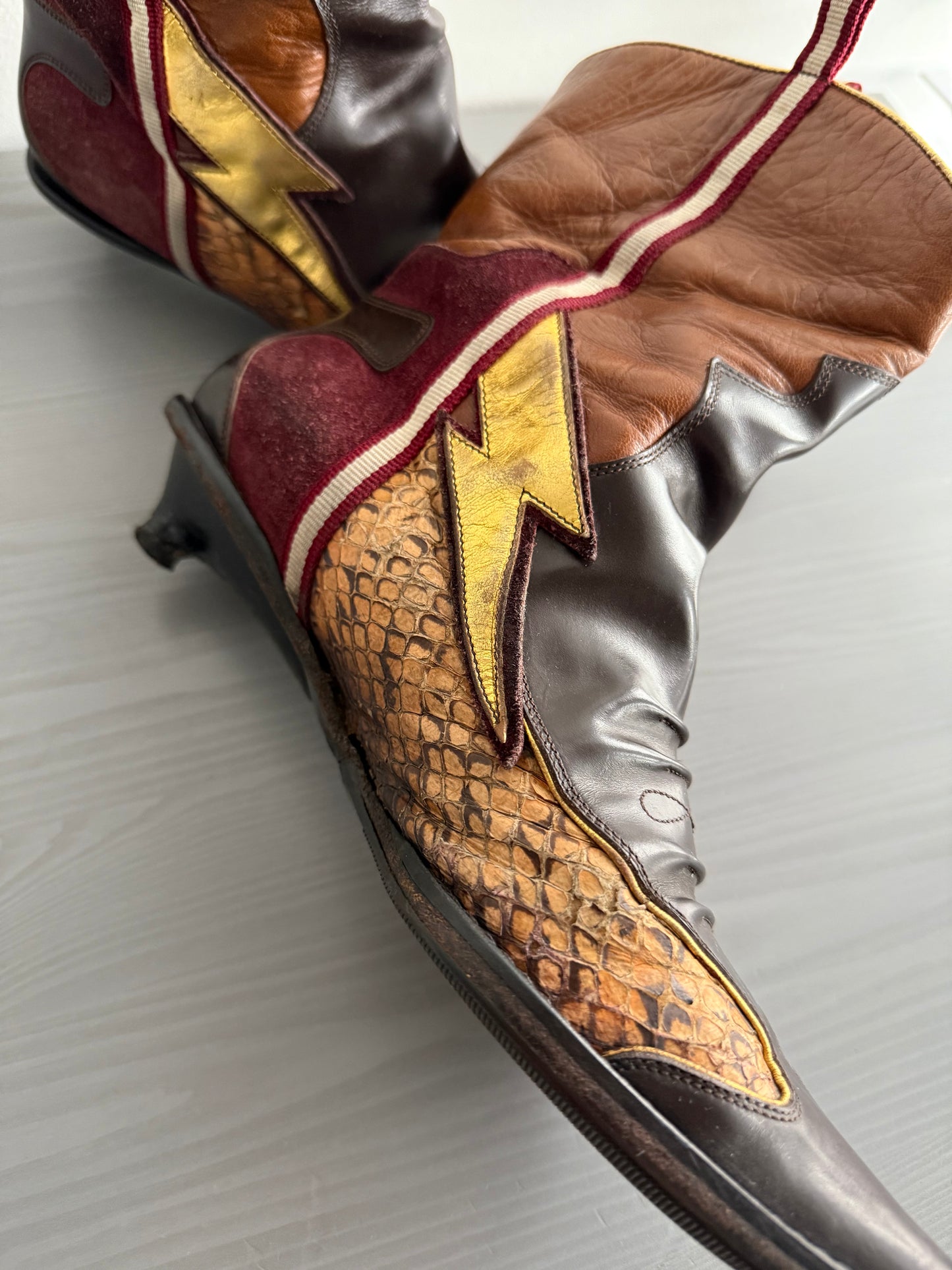 Miu Miu 2001 Vintage Cowboy Boots - Size EU36.5