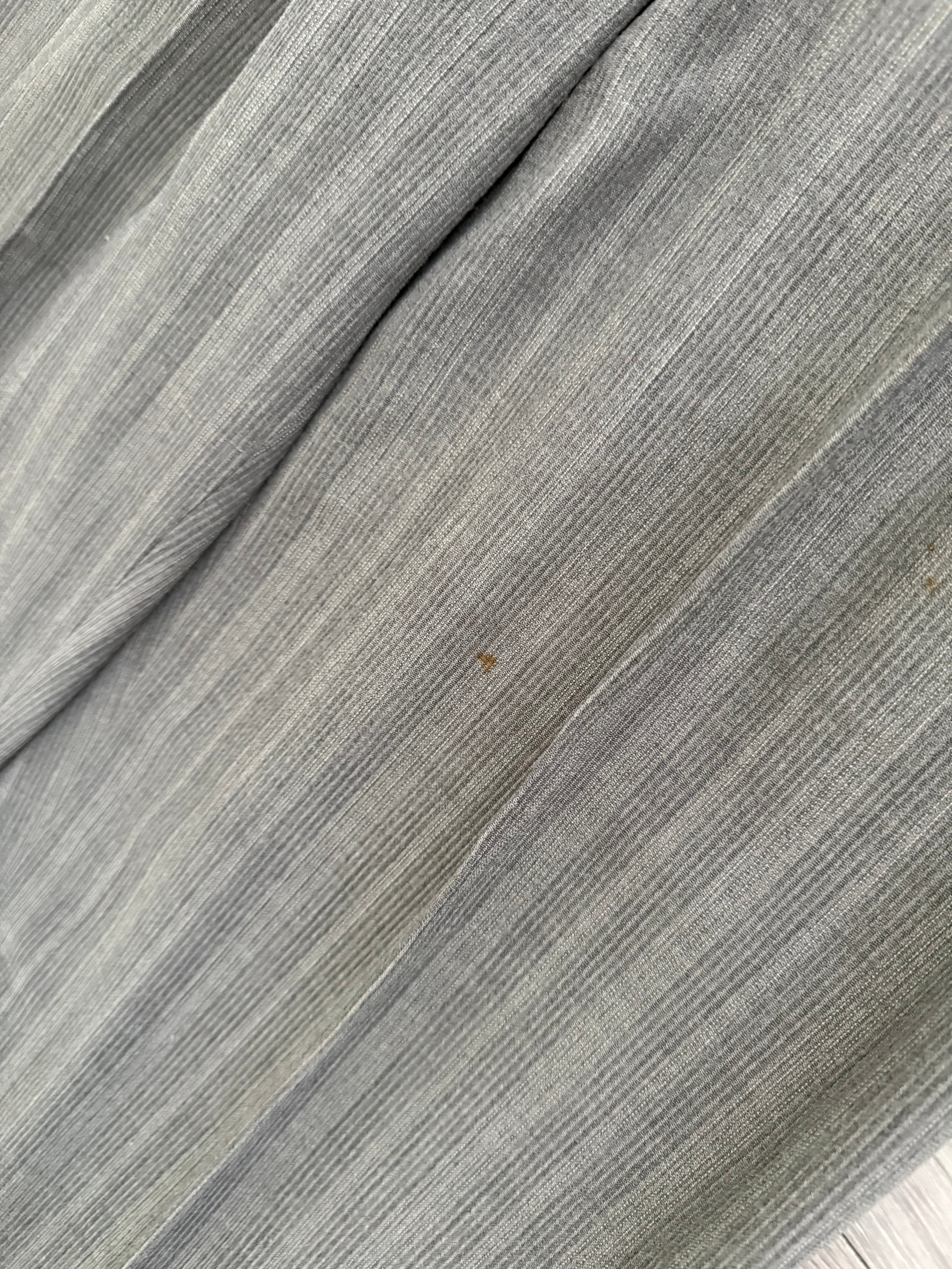 Basile 1980s Peaked Lapel Double Breasted Pleated Textured Wool Suit - Size M Jacket / 31" Waist