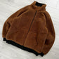 Oakley Boa Brown Fleece Jacket - Size M & XL