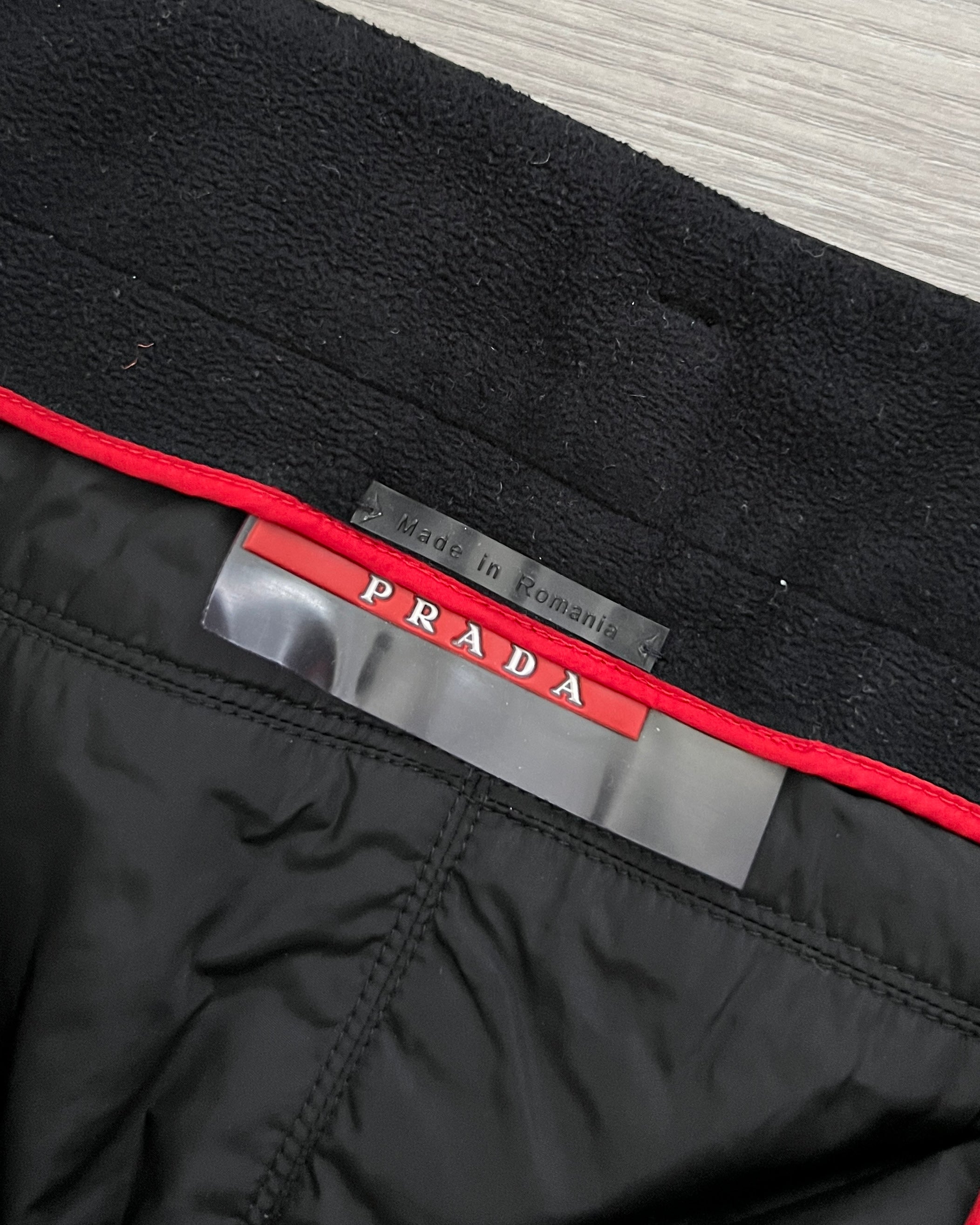 Prada Sport 00s Technical Gore-Tex Belted Insulated Pants - Size 