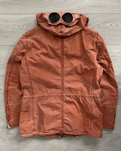 C.P. Company SS2006 Tinto Terra Mille Miglia Garment Dyed Cargo Goggle Jacket - Size S