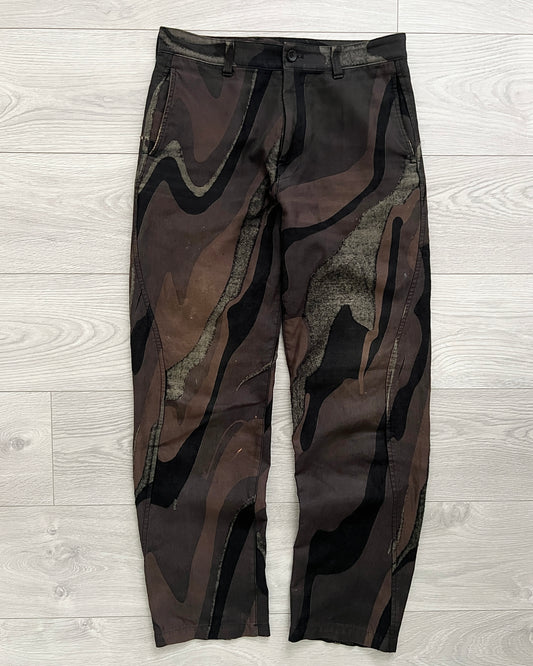 Issey Miyake 00s APOC Flowing Pattern Trousers - Size 30