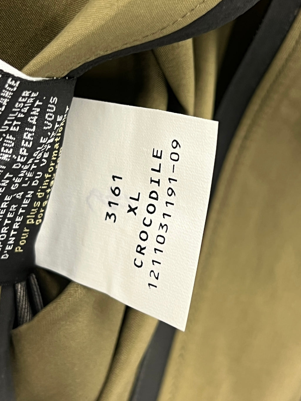Arcteryx LEAF Alpha GEN 1 GoreTex Jacket Crocodile - Size XL