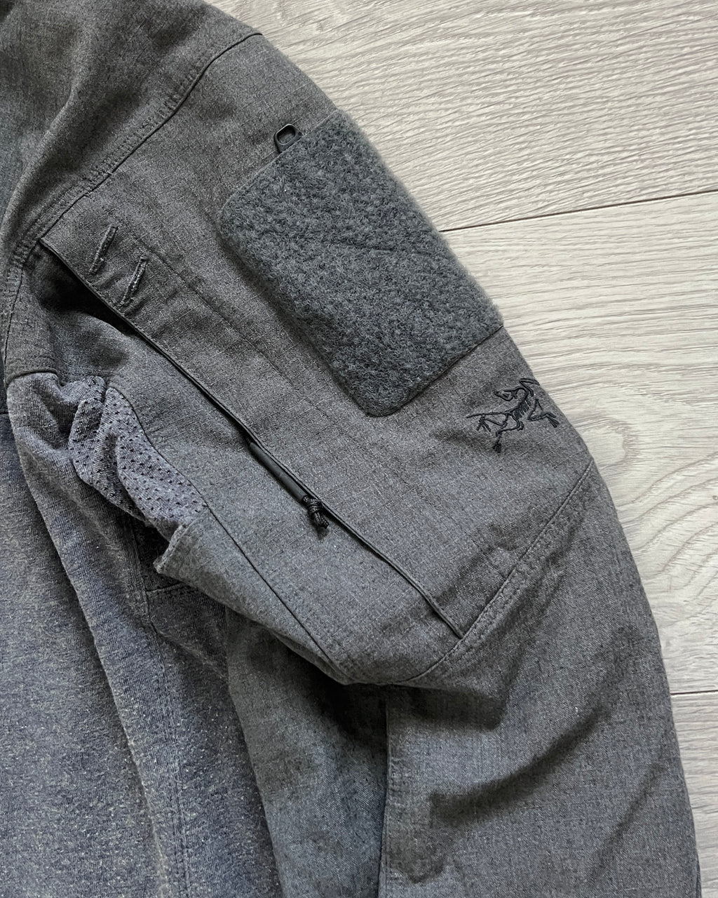 Arcteryx LEAF Assault FR Combat Shirt in Wolf Grey, Made in El Salvador - Size M, L & XL