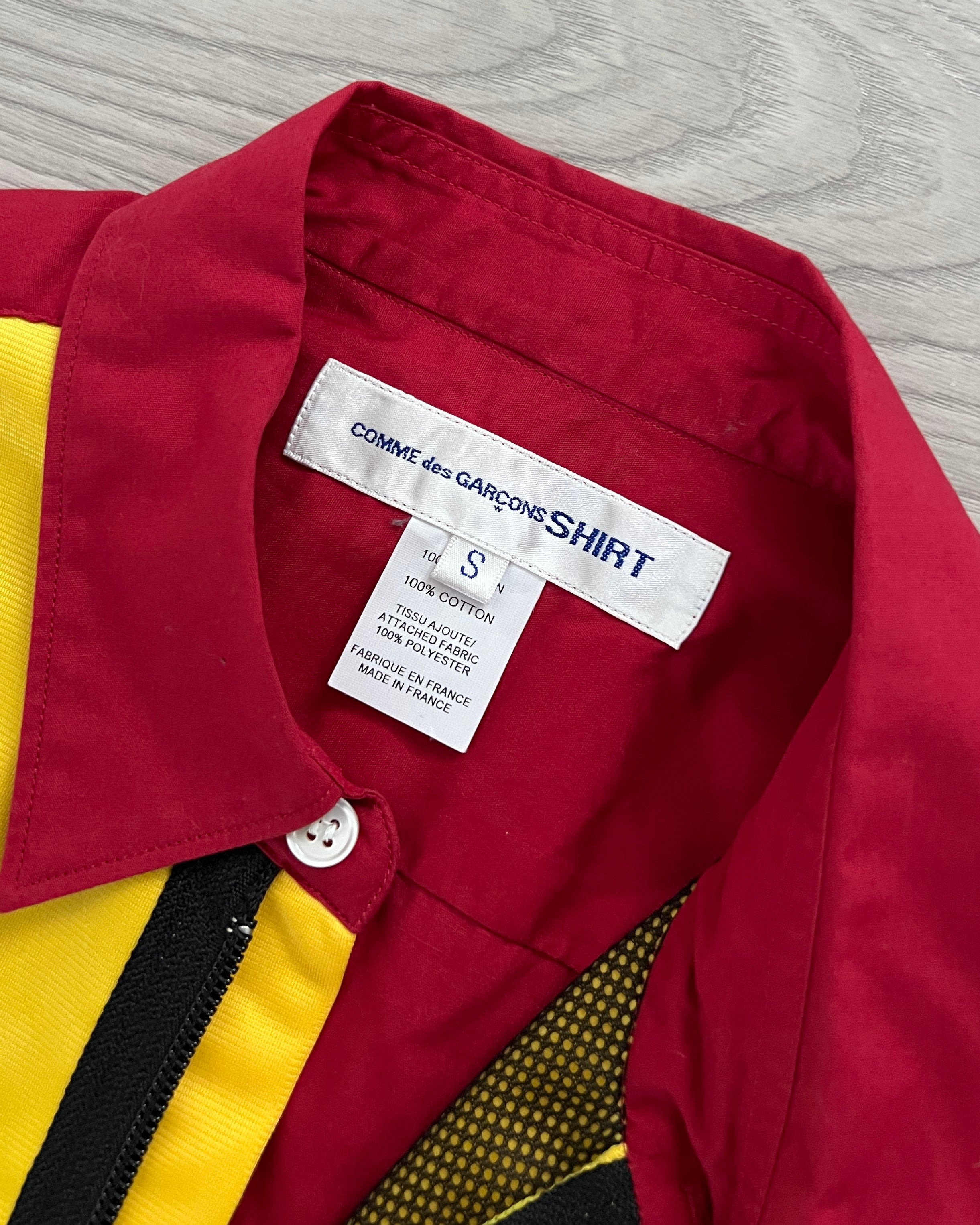 Comme Des Garcons SHIRT 2008 Technical Exposed Taped Seam