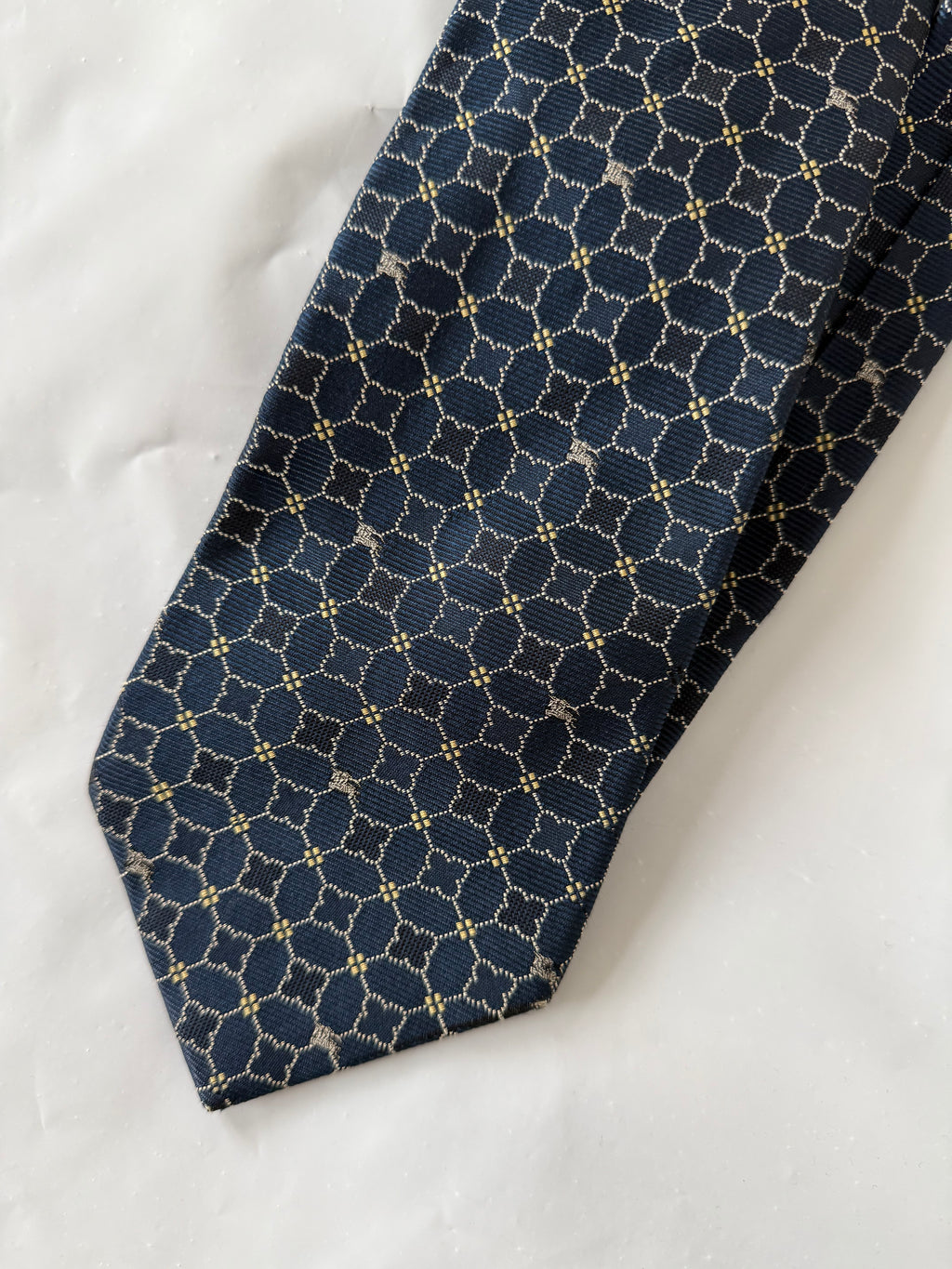 Burberry 1990s Silk Tie