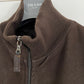 Prada Mainline AW2004 Brown Leather Jacket - Size L