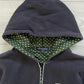 Comme Des Garcons Homme 2012 Reversible Heavyweight Logo Hooded Jacket - Size S