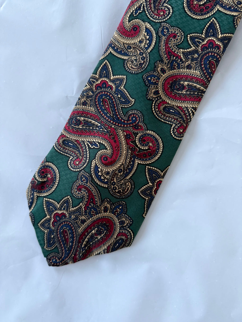 Giorgio Armani 1980s Silk Tie With Box