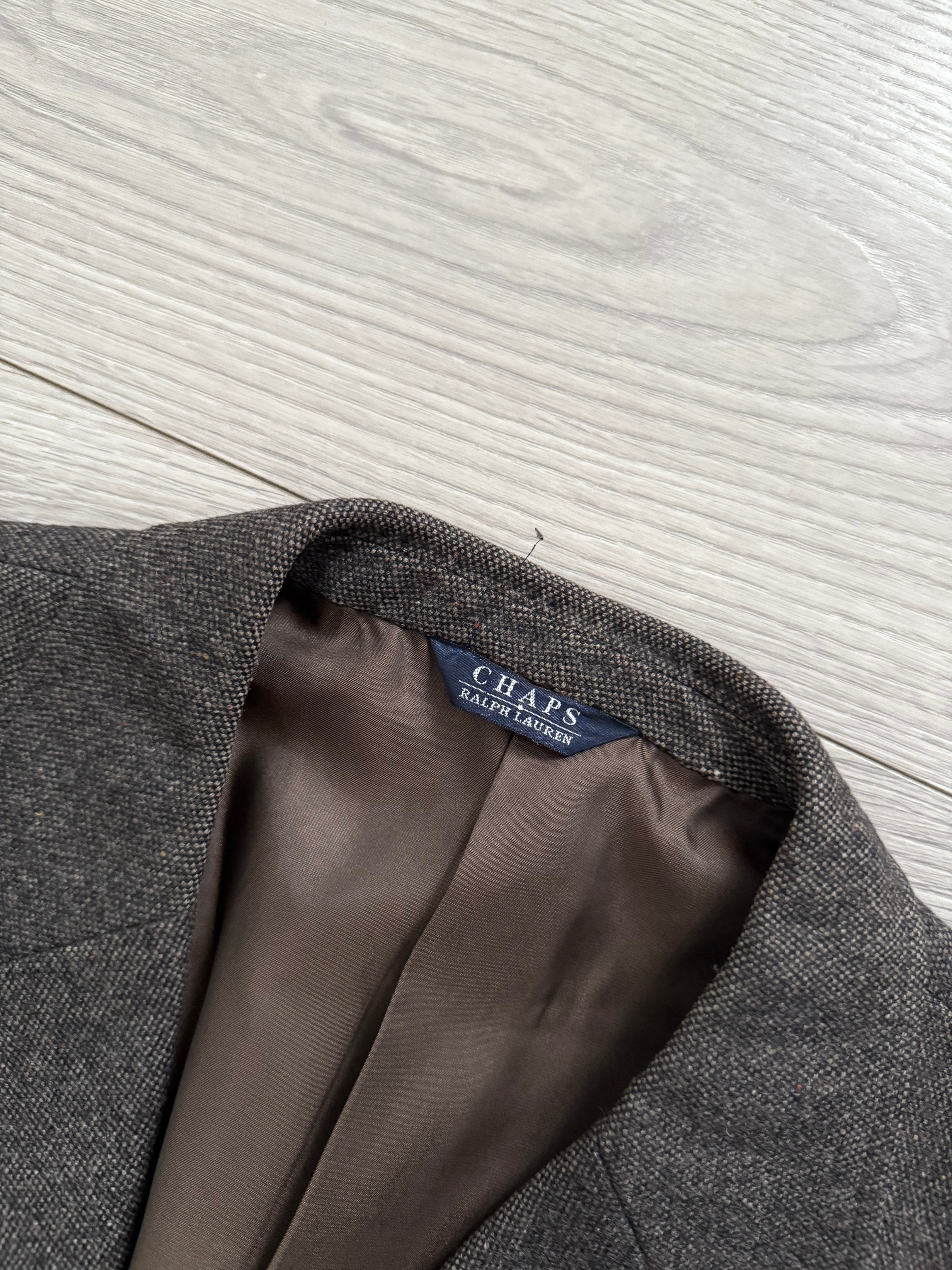 Chaps Ralph Lauren 1990s Wool 3B Sports Jacket - Size L