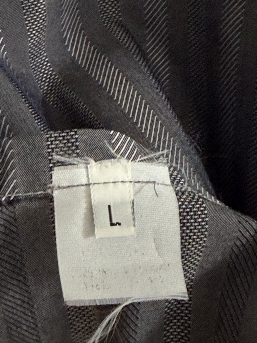 Maison Martin Margiela AW2001 Artisanal Line (0)(10) Reconstructed Split Shirt - Size L