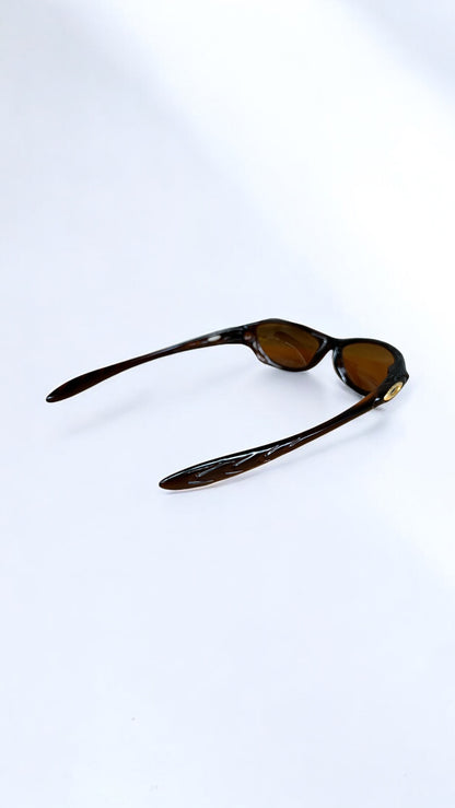 Oakley 2001 Fives 2.0 Sunglasses in Rootbeer/Gold Iridium