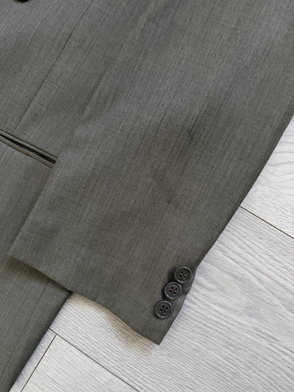 Giorgio Armani 1980s Peaked Lapel Double Breasted Wool Sport Jacket Blazer - Size XL
