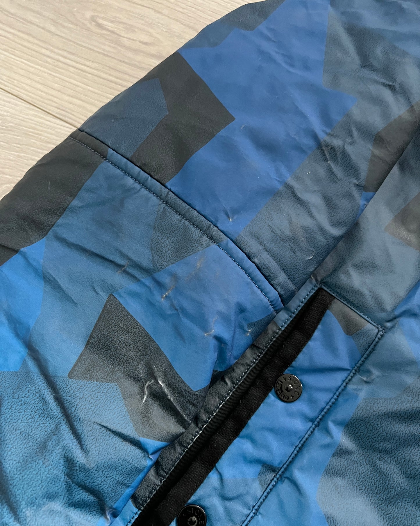 Stone Island AW2012 30th Anniversary Glass Camo Reflective Jacket - Size M