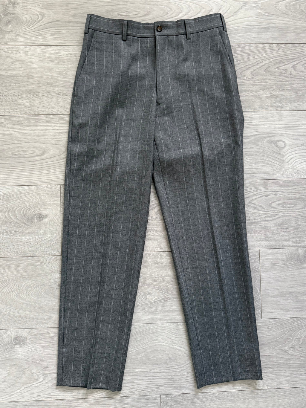 Comme Des Garcons Homme Plus AW2009 Curve Panelled Wool Suit - Size XS Jacket / 30" Waist