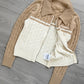 Miu Miu 2022 Cable Knit Zip-Front Cardigan - Size Womens Small