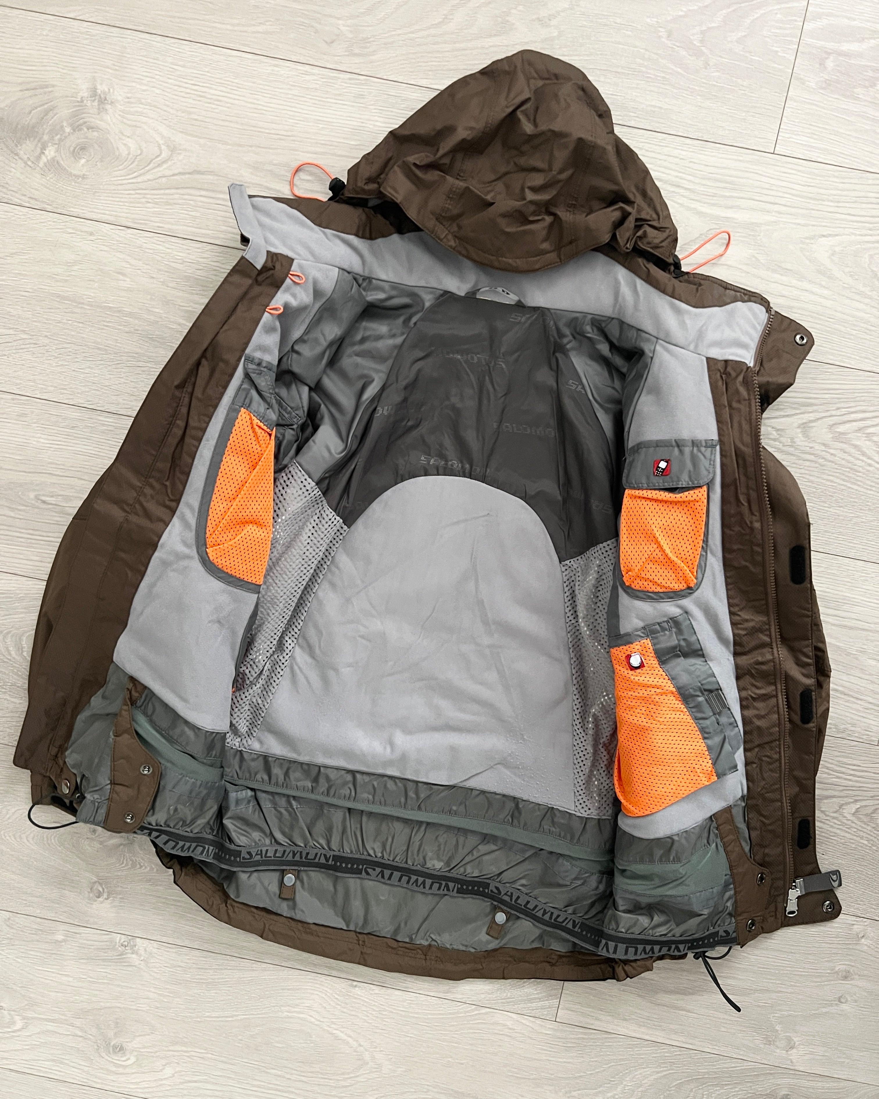 Salomon 2004 Waterproof Vent Zipper Technical Jacket - Size M