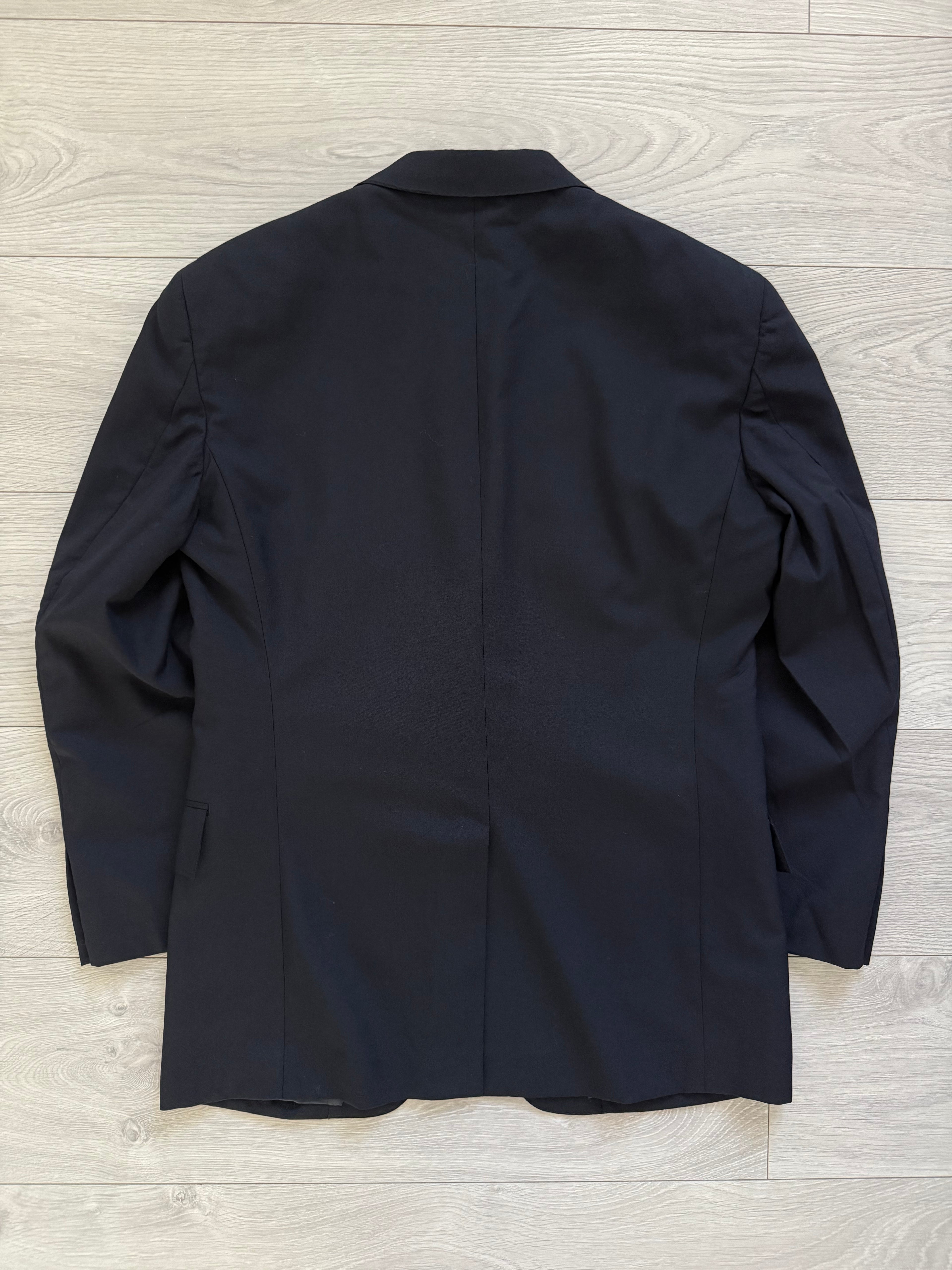 Ralph Lauren 1990s 2B Pleated Wool Suit Navy - Size S Jacket / 30" Waist
