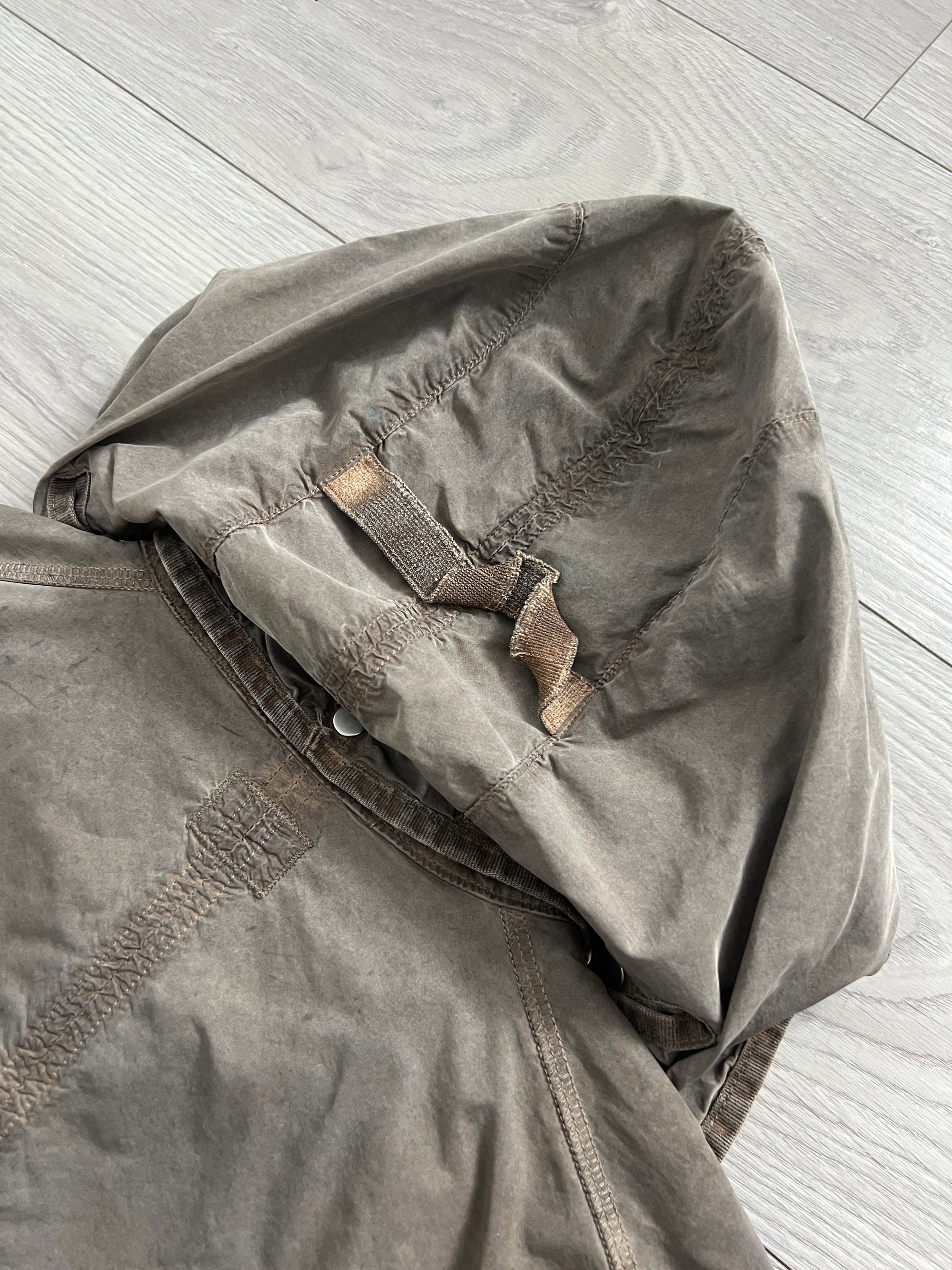 C.P. Company SS2006 Tinto Terra Mille Miglia Garment Dyed Cargo Goggle Jacket - Size M