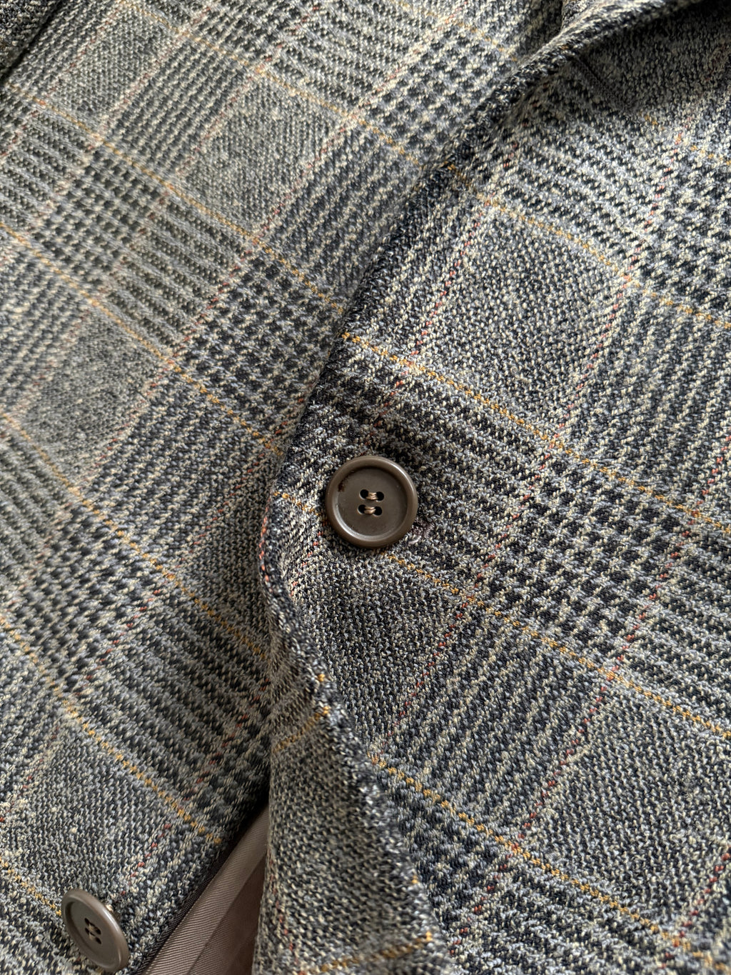 Giorgio Armani 1980s Rolled 3B Textured Wool Sport Jacket Blazer - Size XL
